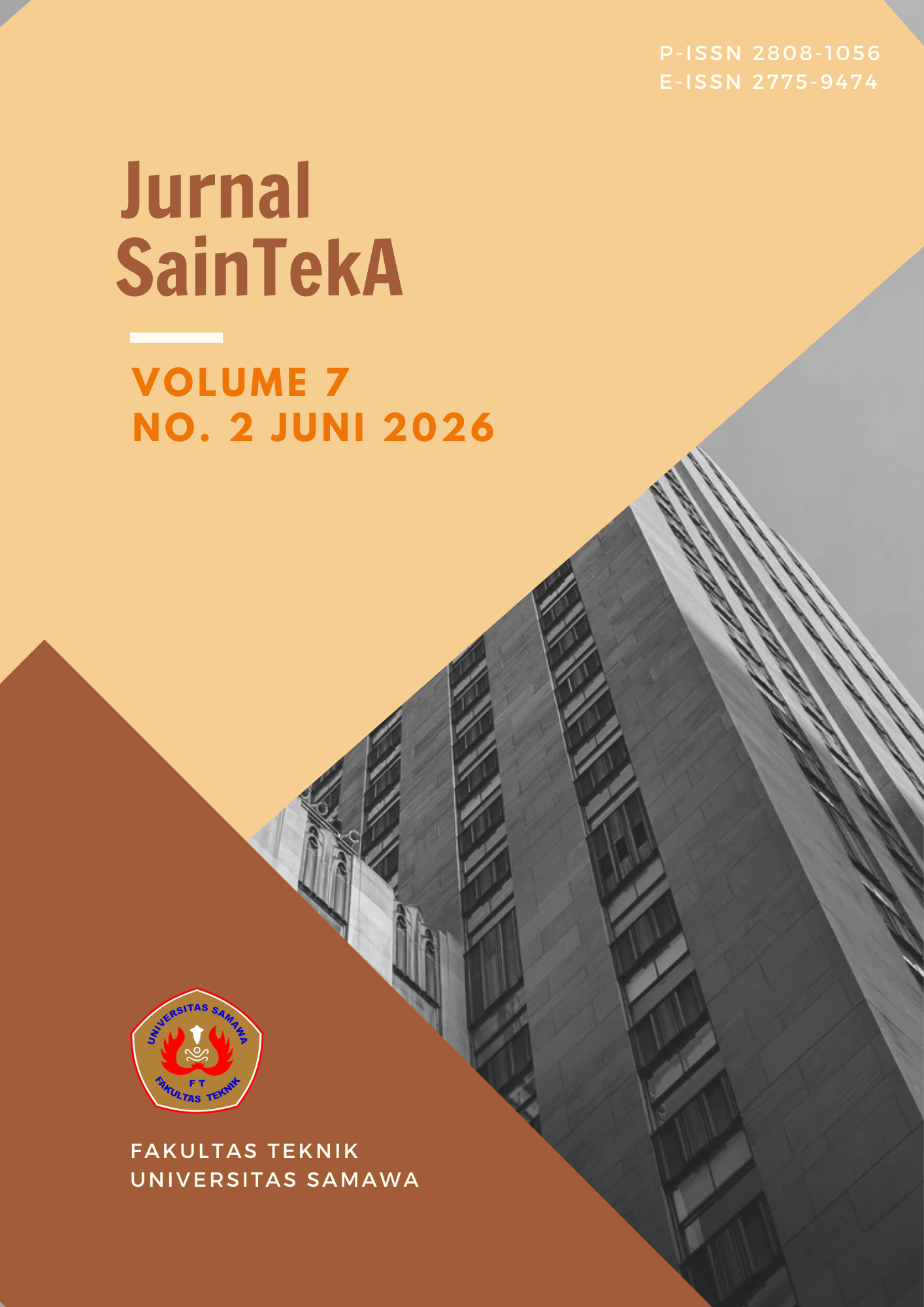 					View Vol. 7 No. 2 (2026): Jurnal SainTekA
				