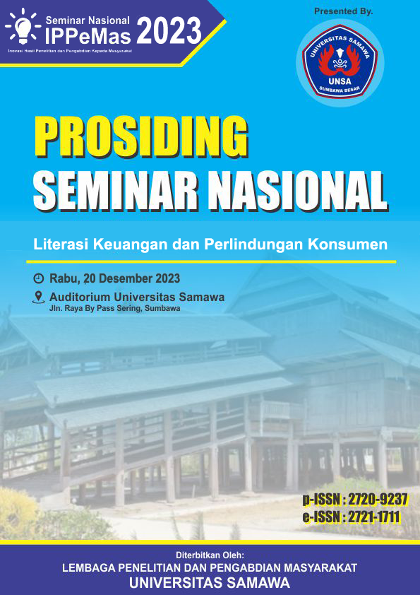 					View Vol. 4 No. 1 (2023): Prosiding Seminar Nasional IPPeMas 2023
				